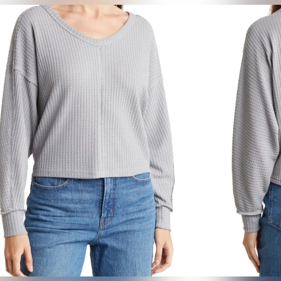 Lush Waffle knit top - Picture 1 of 5